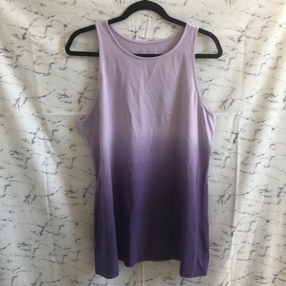 Purple tank top